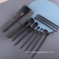 Brosse de maquillage Set 10 pour oeil oighshadow